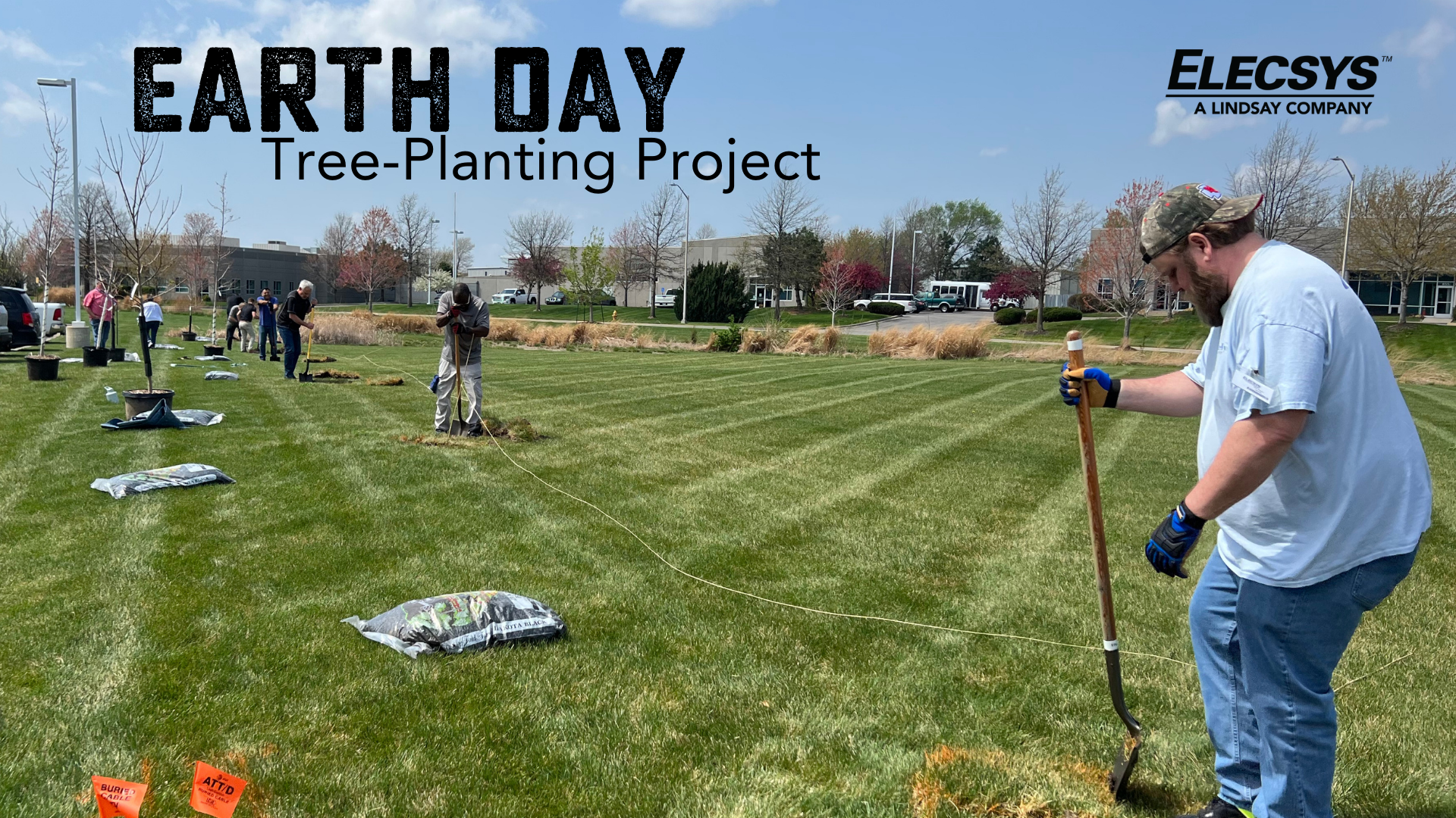 Earth Day 2022 - Tree Planting at Elecsys